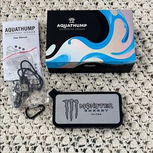 Aquathump waterproof Portable Bluetooth Speaker BNIB